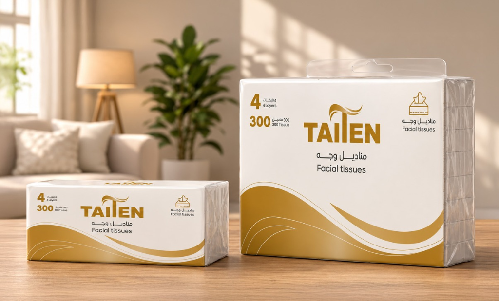 علب مناديل تايتن الكلاسيكية والعائلية